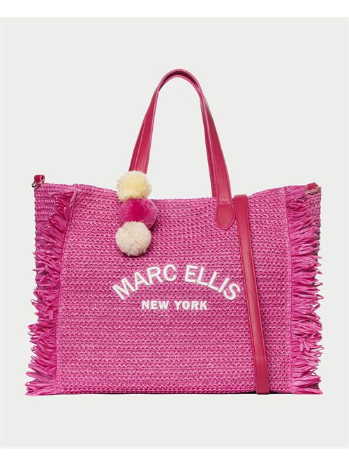 Marc Ellis beach bag with shoulder strap MARC ELLIS | BUBY ST JOSEP LFUXIA PURPLE